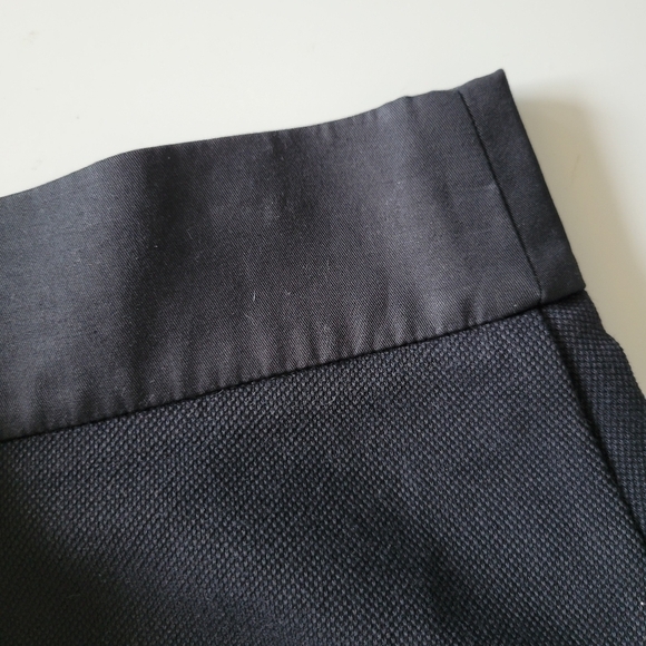 Diane Von Furstenberg Marta Black Pencil Skirt Size 10 - Picture 11 of 12